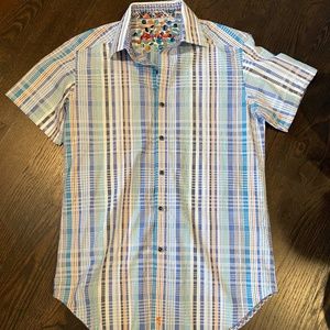 Robert Graham Short Sleeve Button Down Shirt